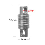 Maxbell 3xKeychain Connector Universal Quick Release Key Chain Connector for Carabiner