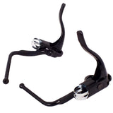 Maxbell 2 Pieces Road Bike Brake Levers Lightweight Black Bicycle Double Brake Lever