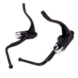 Maxbell 2 Pieces Road Bike Brake Levers Lightweight Black Bicycle Double Brake Lever