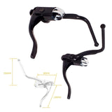 Maxbell 2 Pieces Road Bike Brake Levers Lightweight Black Bicycle Double Brake Lever