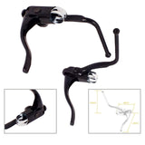 Maxbell 2 Pieces Road Bike Brake Levers Lightweight Black Bicycle Double Brake Lever