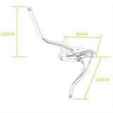 Maxbell 2 Pieces Road Bike Brake Levers Lightweight Black Bicycle Double Brake Lever