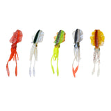 Maxbell Maxbell Squid Lure Long 15cm Trolling Lure Soft Lure for Salmon Saltwater Bass Red