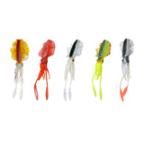 Maxbell Maxbell Squid Lure Long 15cm Trolling Lure Soft Lure for Salmon Saltwater Bass Red