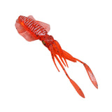 Maxbell Maxbell Squid Lure Long 15cm Trolling Lure Soft Lure for Salmon Saltwater Bass Red