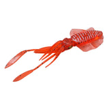 Maxbell Maxbell Squid Lure Long 15cm Trolling Lure Soft Lure for Salmon Saltwater Bass Red