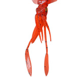 Maxbell Maxbell Squid Lure Long 15cm Trolling Lure Soft Lure for Salmon Saltwater Bass Red