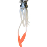 Maxbell Maxbell Squid Lure Long 15cm Trolling Lure Soft Lure for Salmon Saltwater Bass White Black