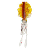 Maxbell Maxbell Squid Lure Long 15cm Trolling Lure Soft Lure for Salmon Saltwater Bass Orange