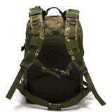 Maxbell Hiking Backpack Laptop Backpack Large Multipurpose Portable Camping Rucksack Dark Green