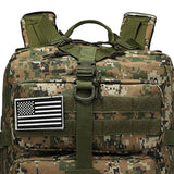 Maxbell Hiking Backpack Laptop Backpack Large Multipurpose Portable Camping Rucksack Dark Green