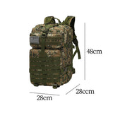 Maxbell Hiking Backpack Laptop Backpack Large Multipurpose Portable Camping Rucksack Dark Green