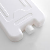 Maxbell Maxbell 6Pcs Ice Cooler Blocks Portable Ice Boards Ice Packs for Camping Home Family white 600ml