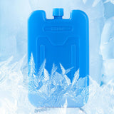 Maxbell Maxbell 6Pcs Ice Cooler Blocks Portable Ice Boards Ice Packs for Camping Home Family blue 600ml