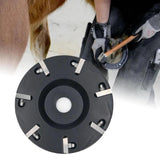 Maxbell Maxbell Hoof Trimming Disc Professional Steel Hoof Trimming for Livestock Pigs Goats