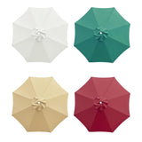 Maxbell Maxbell Umbrella Canopy Sturdy Portable Parasol Canopy for Balcony Outdoor Courtyard Khaki