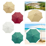 Maxbell Maxbell Umbrella Canopy Sturdy Portable Parasol Canopy for Balcony Outdoor Courtyard Khaki