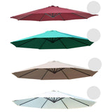 Maxbell Maxbell Umbrella Canopy Sturdy Portable Parasol Canopy for Balcony Outdoor Courtyard Khaki