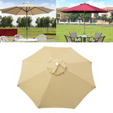 Maxbell Maxbell Umbrella Canopy Sturdy Portable Parasol Canopy for Balcony Outdoor Courtyard Khaki