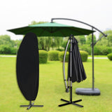 Maxbell Maxbell Parasol Cover Windproof Waterproof Umbrella Protector Cover for Outdoor Yard 205cmx57cmx48cm Black