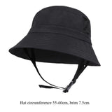 Maxbell Maxbell Sun Bucket Hat Sun Protection Comfortable Breathable Fashionable Fishing Cap Black