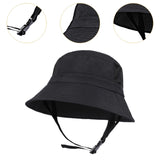 Maxbell Maxbell Sun Bucket Hat Sun Protection Comfortable Breathable Fashionable Fishing Cap Black