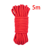 Maxbell Maxbell Outdoor Camping Clothesline Paracord Binding Rope for Travel Hiking Climbing 5m Red