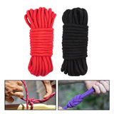 Maxbell Maxbell Outdoor Camping Clothesline Paracord Binding Rope for Travel Hiking Climbing 5m Red