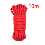Maxbell Maxbell Outdoor Camping Clothesline Paracord Binding Rope for Travel Hiking Climbing 10m Red