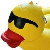 Maxbell Inflatable Duck Pool Float with Handles Lounge Raft for Adults Swimming Pool