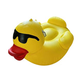 Maxbell Inflatable Duck Pool Float with Handles Lounge Raft for Adults Swimming Pool