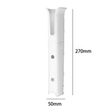 Maxbell Maxbell 4Pcs Fishing Rod Holder Side Mount Organizer Stand for Marine Yacht Boats RV White
