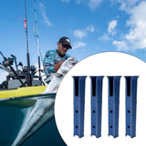 Maxbell Maxbell 4Pcs Fishing Rod Holder Side Mount Organizer Stand for Marine Yacht Boats RV Blue