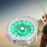 Maxbell Maxbell Fishing Line Hook Storage Case Portable Fishing Gear Fishing Line Spool Case Green