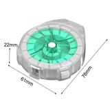 Maxbell Maxbell Fishing Line Hook Storage Case Portable Fishing Gear Fishing Line Spool Case Green