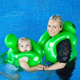 Maxbell Maxbell Pool Float Buoy Aid Kids Inflatable Swim Vest for Water Sports Fishing Kayak Green