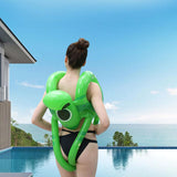 Maxbell Maxbell Pool Float Buoy Aid Kids Inflatable Swim Vest for Water Sports Fishing Kayak Green