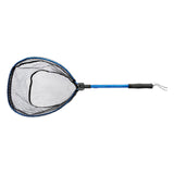 Maxbell Maxbell Fishing Net Telescopic Handle Portable Fishing Tool for Butterfly Bass Crabs 1 Section Blue
