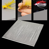 Maxbell Silicone Rubber Legs Silicone Skirts Soft for Freshwater Saltwater Accessory white and black