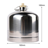 Maxbell Maxbell Camping Gas Fuel Canister Empty Refillable for Gas BBQ Outdoor Cooking