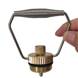 Maxbell Maxbell Stainless Steel Gas Bottle Inflatable Empty Refillable for Hiking Fishing