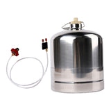 Maxbell Maxbell Stainless Steel Gas Bottle Inflatable Empty Refillable for Hiking Fishing