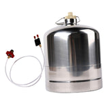 Maxbell Maxbell Stainless Steel Gas Bottle Inflatable Empty Refillable for Hiking Fishing