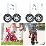 Maxbell Maxbell Kids Bike Training Wheels for 12 14 16 18 20inch Children Bicycles Bicycling No Install Tool