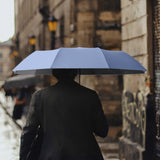 Maxbell Maxbell Automatic Folding Umbrella Folding Travel Umbrella for Rain for Hiking Beach Blue 106cmx71cm