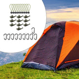 Maxbell Maxbell 10 Pieces Tarp Clips Heavy Duty Tarp Clamps for Tarpaulin Camping Boat Cover Style F