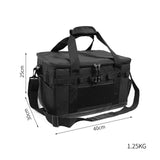 Maxbell Maxbell Camping Storage Bag Handbag Gas Tank Storage Bag for Camping Cooking Fishing Hard 30L 4x3x2.5cm