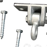 Maxbell Maxbell 2x Swing Hangers Screws Bolts Swing Set Hangers for Patio Playground