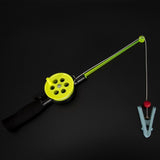 Maxbell Short Ice Fishing Rod Lure Kids Fishing Tool for Ice Fishing Outdoor Camping