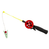 Maxbell Short Ice Fishing Rod Lure Kids Fishing Tool for Ice Fishing Outdoor Camping